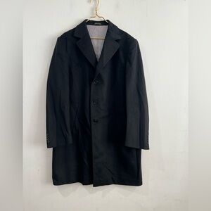 Mario Valente Wool And Cashmere
Gallupo Coat 44 L  black  Made
In Italy